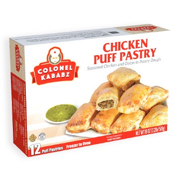 CHICKEN PUFF PASTRY 12CT